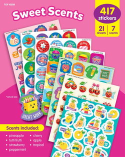 Image of Sweet Scents Smelly Stickers Variety Pack