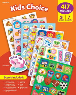 Image of Kids Choice Smelly Stickers Variety Pack