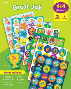 Image of Great Job Smelly Stickers Variety Pack
