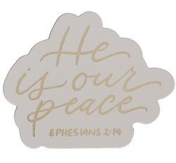 Image of Magnet He is our peace Eph. 2:14