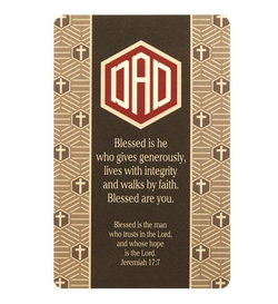 Image of Pocketcard Dad Blessed is He