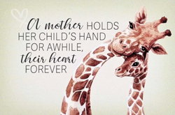 Image of Itty Bitty Card A Mother Holds Her Child’s Hand