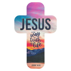 Image of Cross Bookmark The Way The Truth The Life John 14:6