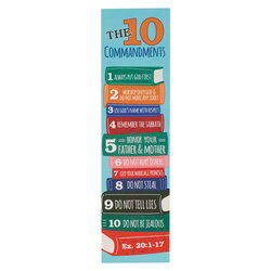 Image of Bookmark Pack Books The 10 Commandments Ex. 20:1-17