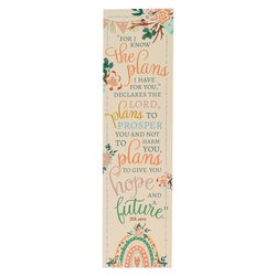 Image of Bookmark Pack Tan I Know the Plans Jer. 29:11