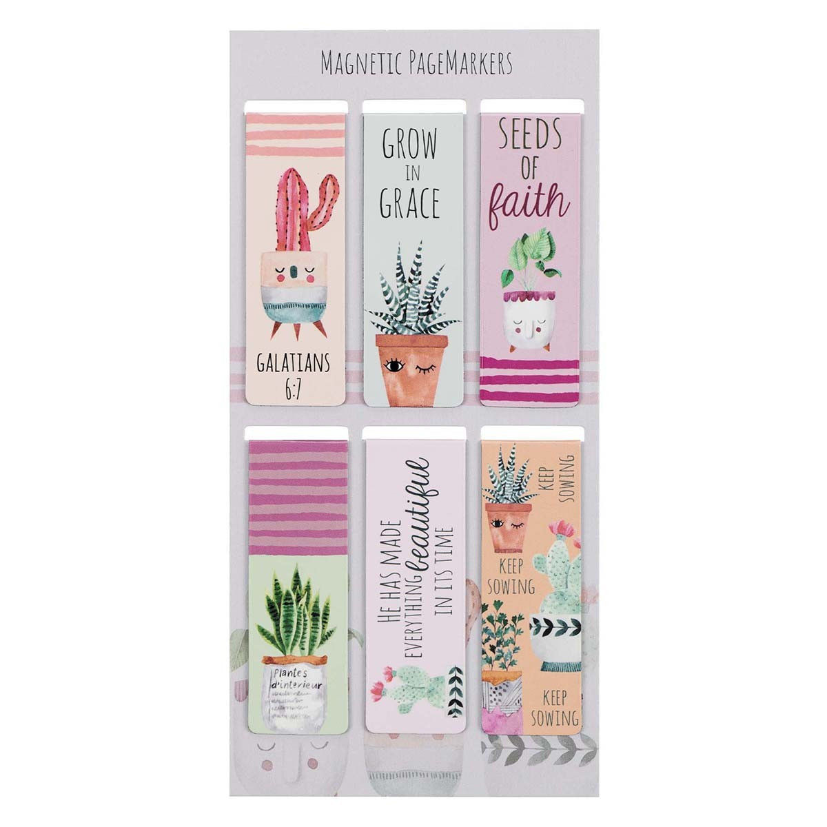 Image of Magnetic Bookmark Set Grow in Grace