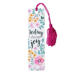 Image of Tassel Bookmark Today I Choose Joy Neh. 8:10