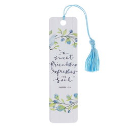 Image of Tassel Bookmark Sweet Friendship Prov. 27:9
