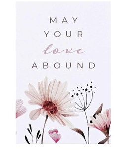 Image of Itty Bitty Card May Your Love Abound