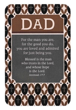 Image of Pocketcard Dad Blessed Is The Man