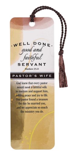 Image of Tassel Bookmark – Pastor’s Wife