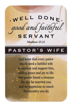 Image of Pocket Card – Pastor’s Wife