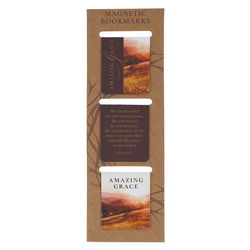 Image of Magnetic Bookmark Set Crown of Thorns/Amazing Grace Isa. 53:5