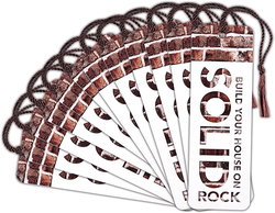 Image of Tassel Bookmark Build Your House On Rock