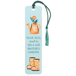 Image of Bookmark Value Floral You Soul Shall Be