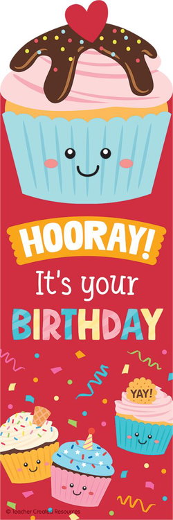 Image of Cupcake Smelly Bookmarks