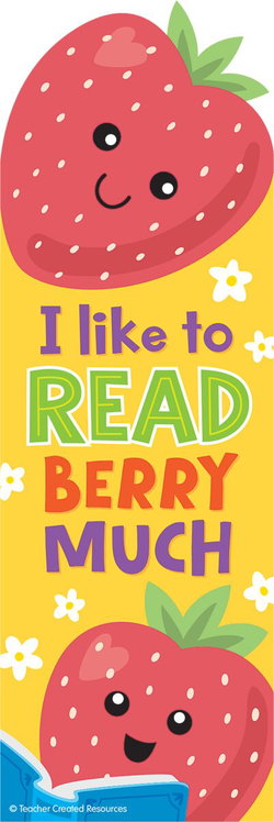 Image of Strawberry Smelly Bookmarks
