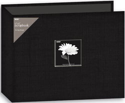 Image of 3-Ring Binder Album with Window, Black 12×12