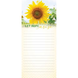 Image of Magnetic Note Pad Sunflower