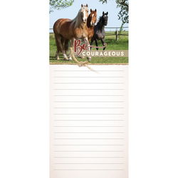Image of Magnetic Note Pad Be Courageous