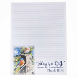 Image of Note Pad Blue Bird 8.5 x 11