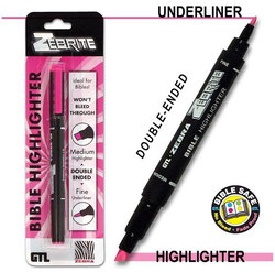 Image of Highlighter Bible Zebrite – Pink