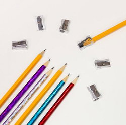 Image of Pencil Sharpener (Pack of 6) Small Handheld