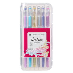 Image of Assorted Gel Pen Set – 12 pc