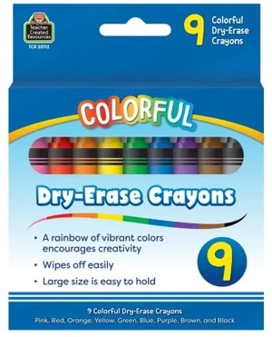 Colorful Dry-Erase Crayons