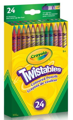 Image of Pencils Coloured Twistables 24’s