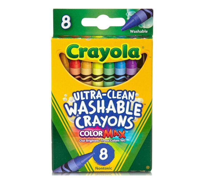 Image of Crayons 8’s Washable