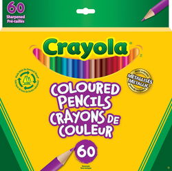 Image of Pencils Coloured 60’s Crayola
