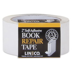 Image of Book Repair Tape- 2 Inch Wide Self Adhesive White
