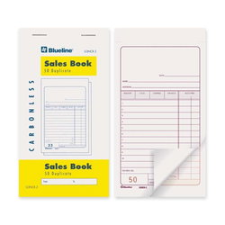 Image of Sales Book Blueline Duplicate