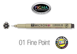 Image of Pen-Pigma Micron Pen (01) Black