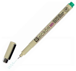 Image of Pen-Pigma Micron (005) Ultra Fine Point Bible Note Pen-Green