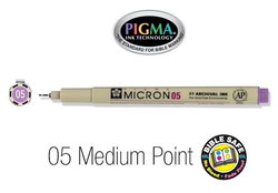 Image of Pen-Pigma Micron Pen (05)-Violet