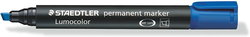 Image of Lumocolor Permanent Marker, Broad Chisel Tip, Blue