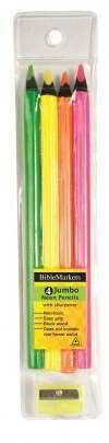 Image of Highlighter-Dry Biblemarkers-Jumbo-Neon -Pack of 4