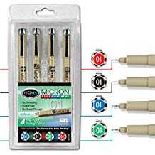 Image of Pen-Pigma Micron (01) Fine Point Bible Note Pen -Set Of 4