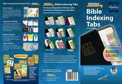 Image of Bible Tabs Rainbow Color Old & New Testament