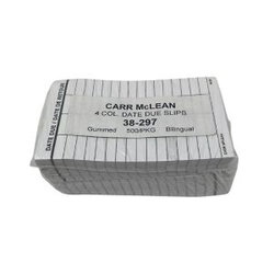 Image of Date Due Slips- library books