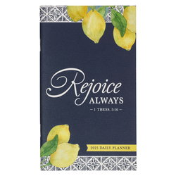 Image of 2025 Daily Planner Sm Rejoice Always 1 Thess. 5:16