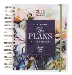 Image of 2026 Wire 18 Month Planner For I Know the Plans Jer. 29:11