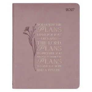 2027 18-Month Planner I Know The Plans I Have For You Jer. 29:11