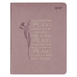 Image of 2027 18-Month Planner I Know The Plans I Have For You Jer. 29:11