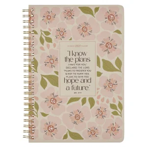 2027 Weekly Planner I Know The Plans Jer. 29:11