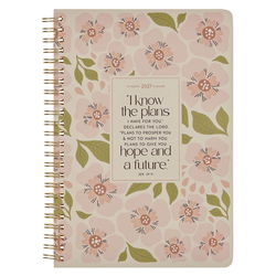 Image of 2027 Weekly Planner I Know The Plans Jer. 29:11