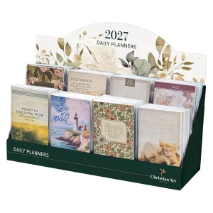 CDU-80 2027 Small Daily Planner Pre-Packed Merchandiser