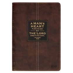 Image of 2027 Executive Planner A Man’s Heart Prov. 16:9